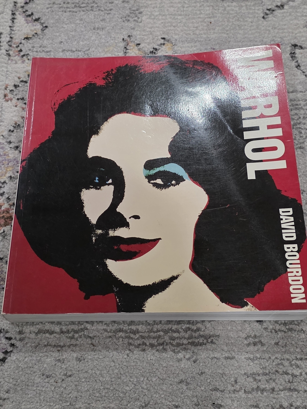 ✨ Vintage Andy Warhol Pop Art Book by David Bourdon (Paperback, Abrams)